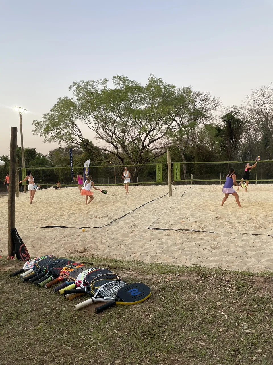 Quadra de beach tênis — foto 1
